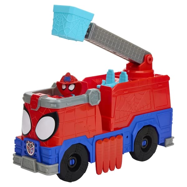 MARVEL SM and AF Rescue Webs Firetruck