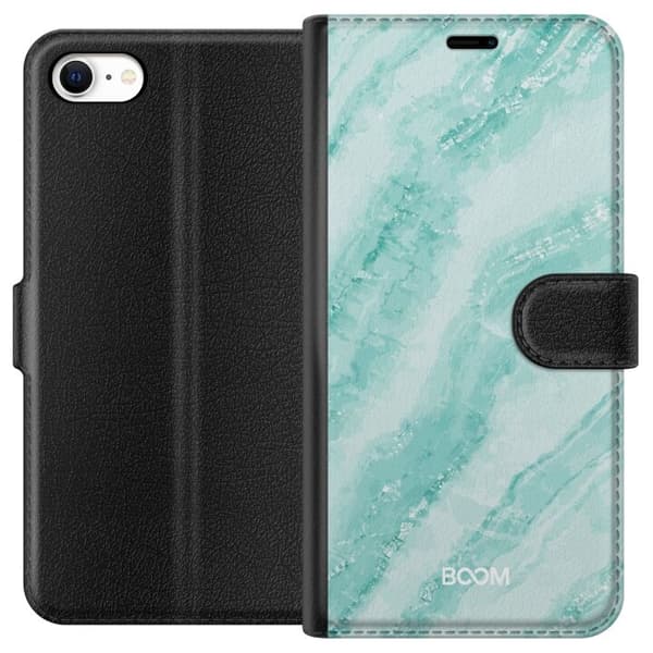 Pung Taske til Apple iPhone 6 med Mint Marmor