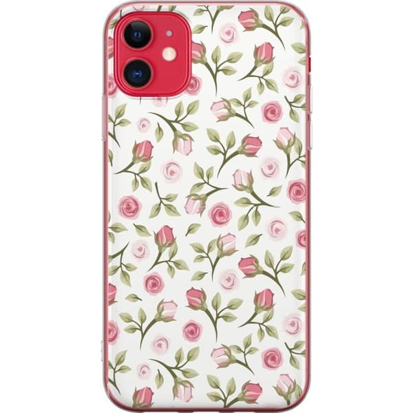Taske til Apple iPhone 11 med blomster