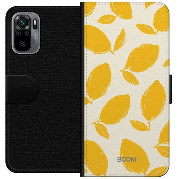 Plånboksfodral till Xiaomi Redmi Note 10S med Lemon Breeze