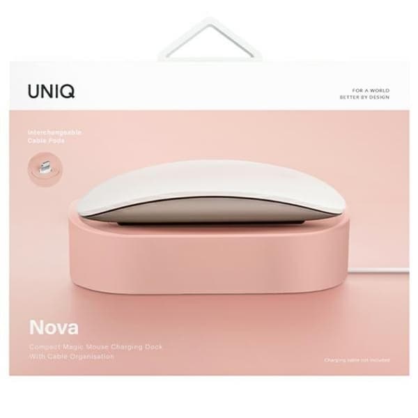UNIQ Magic Mouse -telakointiasema Nova - Pinkki