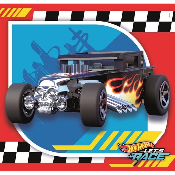 CLEMENTONI Pussel 3x48 Pcs Hotwheels