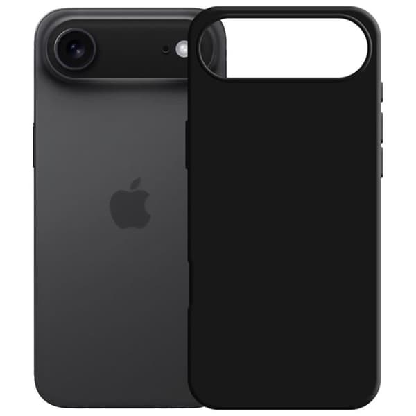 3MK iPhone Air -silikonikuori - Musta