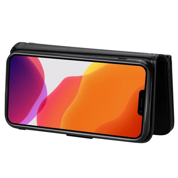 2-in-1 iPhone 13 Pro Max -lompakkokotelo 9 korttipaikkaa - Musta