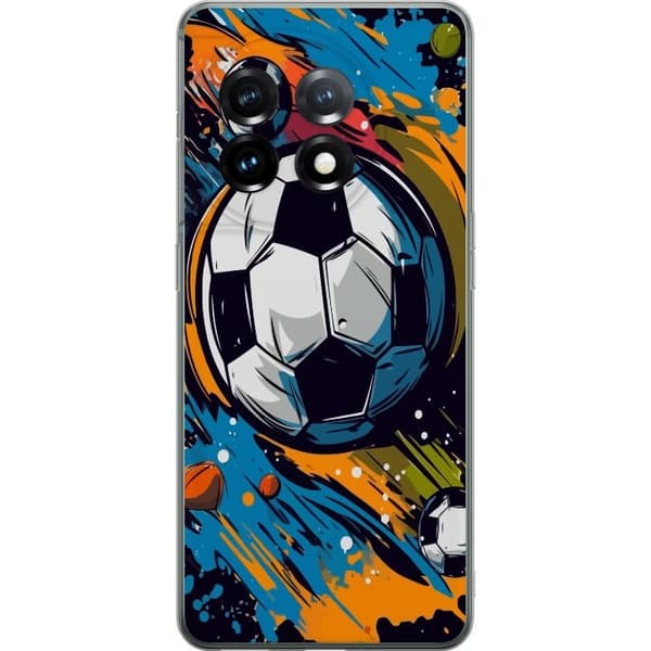 Taske til OnePlus 11 med fodbolde