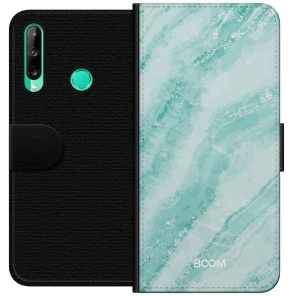 Plånboksfodral till Huawei P40 lite E med Mint Marble