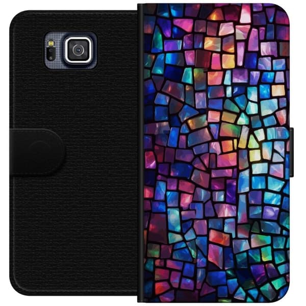 Plånboksfodral till Samsung Galaxy Alpha med Disco