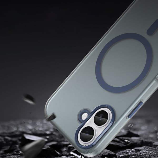 Mobilskal till iPhone 17 MagSafe Abrasive - Matte Blå