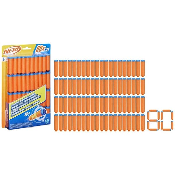 NERF N-sarjan nuolitäyttöpakkaus 80