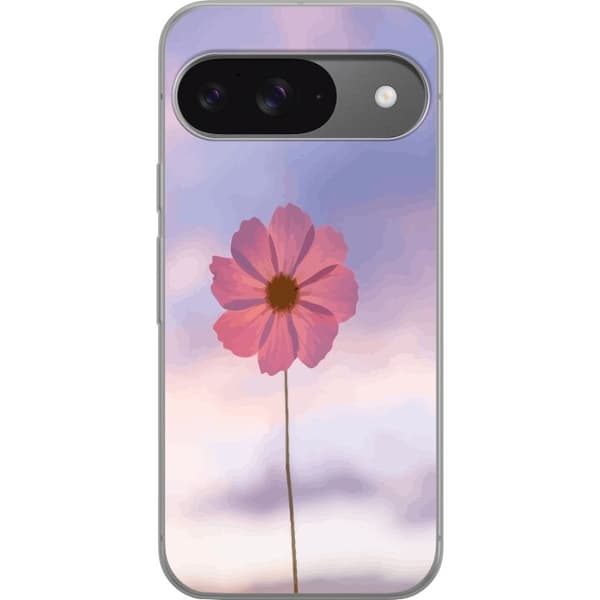 Mobilskal till Google Pixel 9 Pro med Rosa blomma