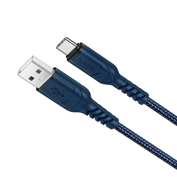HOCO USB-A till USB-C Kabel QC 3A X59 1 m blue