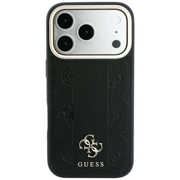 Guess Mobilskal till iPhone 18 Pro Max/17 Pro Max Magsafe Stripe Peony 4G Logo