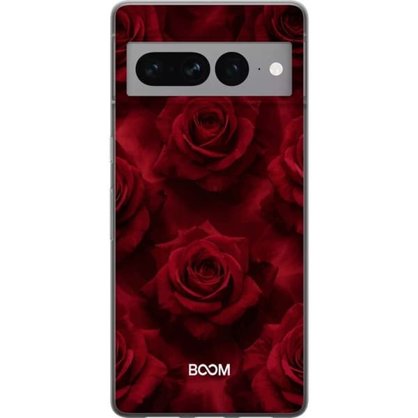 Mobilcover til Google Pixel 7 Pro med Crimson Rose