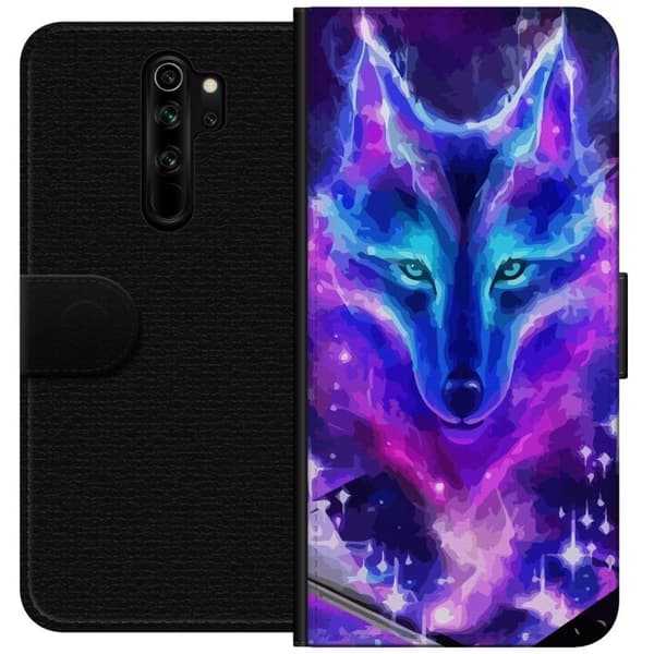 Pung Taske til Xiaomi Redmi Note 8 Pro med Neon Wolf