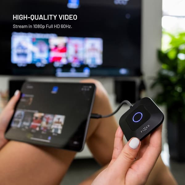 FIXED AirLink Trådløs USB-C/HDMI-sender Sort