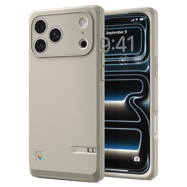 Spigen Mobiskal För iPhone 17 Pro Max Magsafe Classic LS - Stone