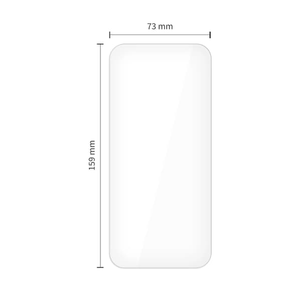 Tech-Protect [2-Pack] iPhone Air Härdat Glas Skärmskydd