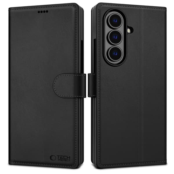 Tech Protect Galaxy Z Fold 7 Lompakkokotelo - Musta