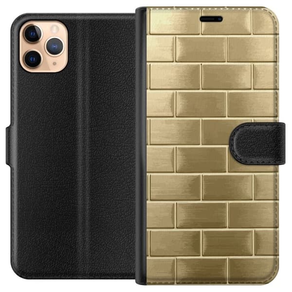 Pung Taske til Apple iPhone 11 Pro Max med gyldne mursten