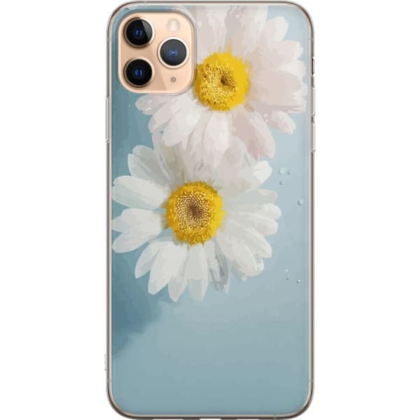 Telefontaske til Apple iPhone 11 Pro Max med sommerblomster