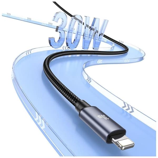 USAMS USB-C til Lightning 30W kabel 1m U91 - plettet