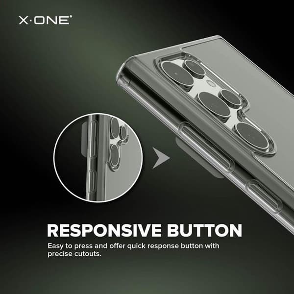 X-One Mobilskal till Galaxy S23 Plus Dropguard Lite - Transparent