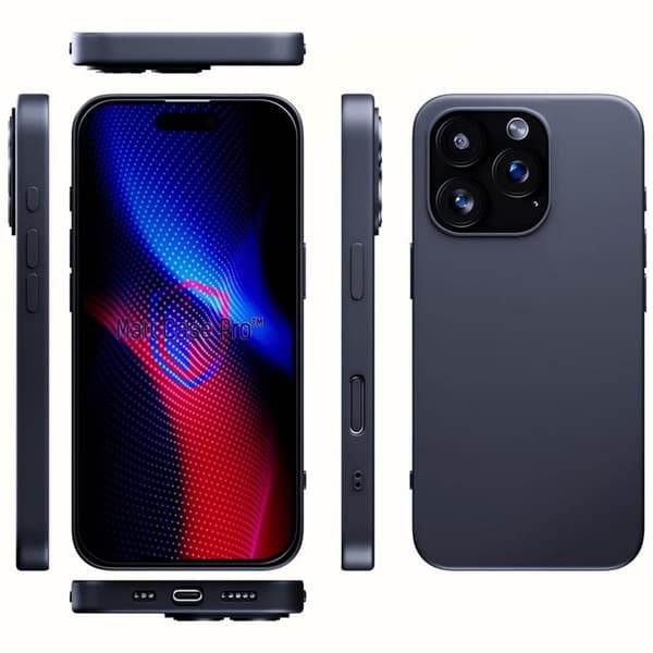 3MK Matta Pro -suojakuori iPhone 16 Pro Maxille