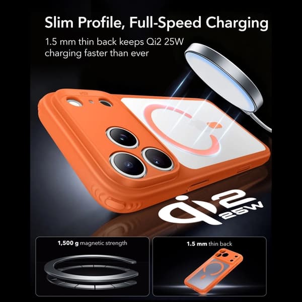 ESR Mobilskal För iPhone 17 Pro Max /18 Pro Max Magsafe Classic Hybrid