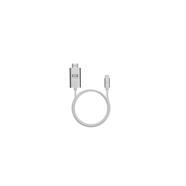 Linq USB-C–HDMI 8K/60Hz-adapterikaapeli 2 m, musta