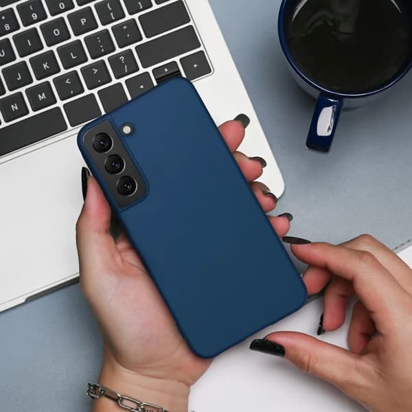 Mobilskal till Galaxy A56 5G Silikon - Blå