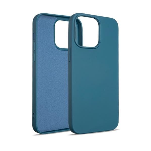 Beline iPhone 15 Pro Max silikonikuori - Sininen