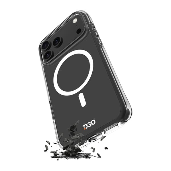 Puro Mobilskal till iPhone 17 Pro Max Magsafe Impact Clear D3O - Clear