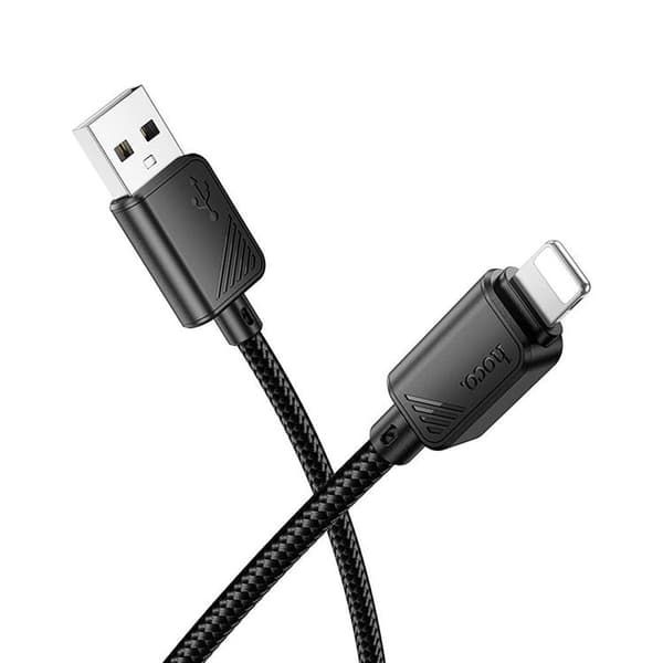 HOCO USB-A - Lightning 2.4A Kabel 1m X113 - Svart