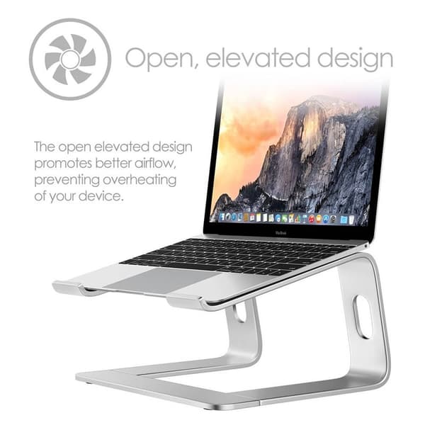 DESIRE2 stativ til bærbar computer Supreme Pro Aluminium Sølv
