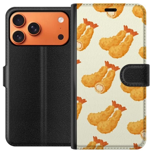 Plånboksfodral till Apple Apple iPhone 17 Pro Max med Räkor