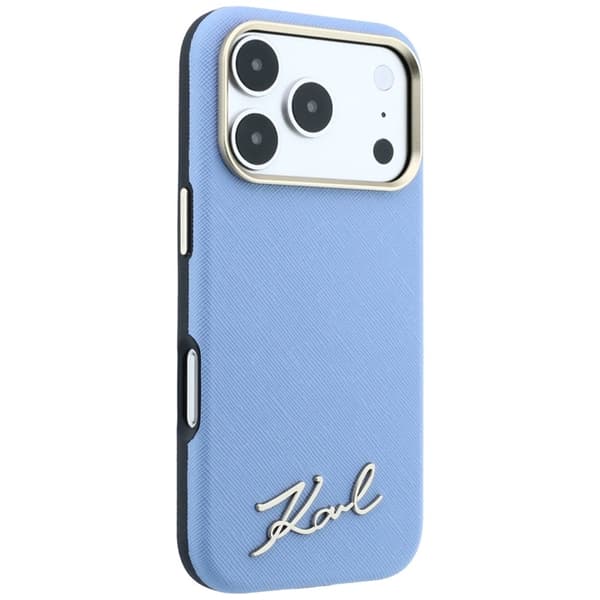 Karl Lagerfeld Mobilcover Til iPhone 18 Pro/17 Pro Magsafe Saffiano Small Script