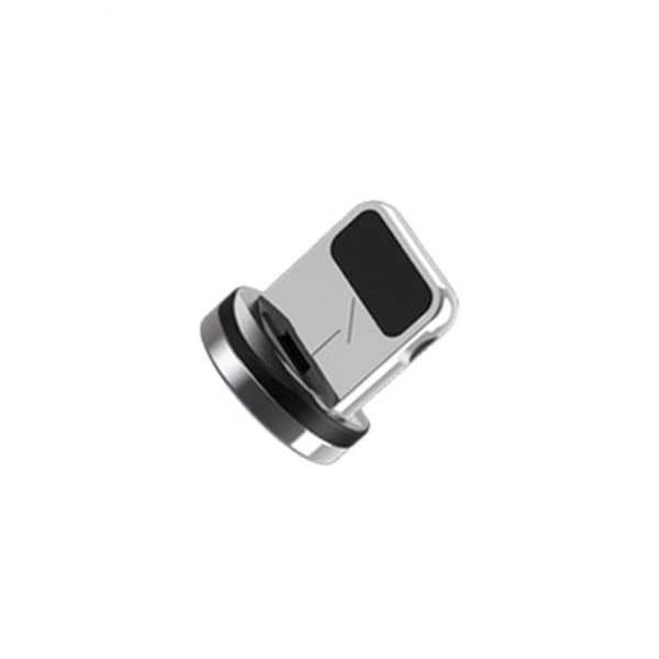 USAMS Magnetisk Adapter Lightning - Sølv