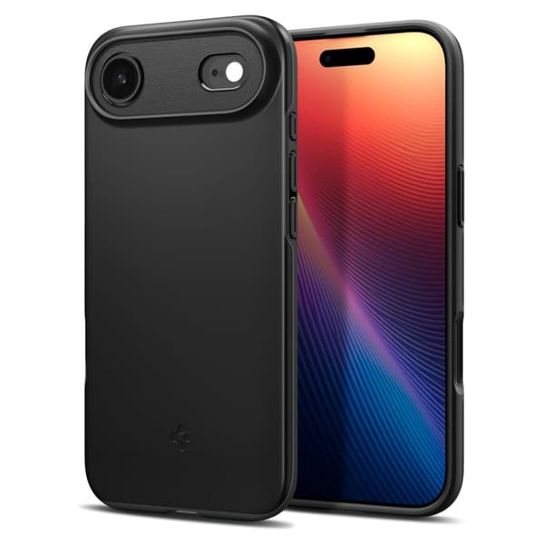 Spigen telefontaske til iPhone 17 Magsafe Thin Fit - Sort