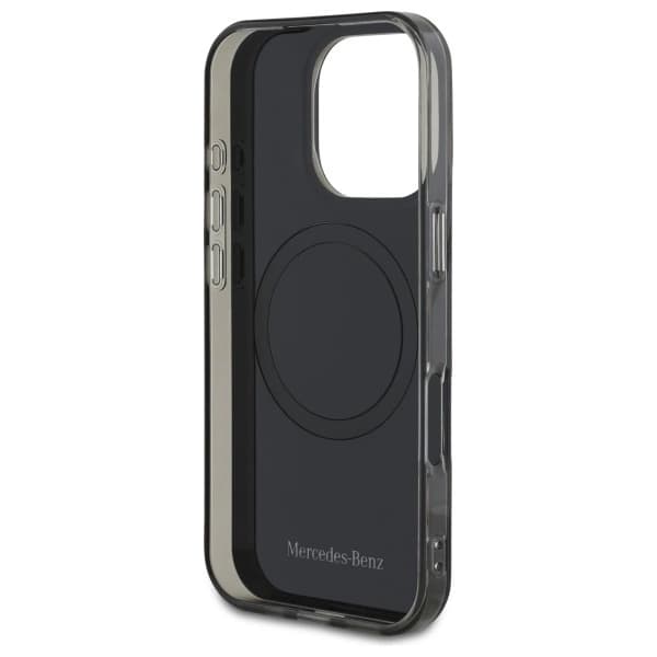Mercedes Mobilskal till iPhone 16 Pro MagSafe Double Layer BiColor - Silver