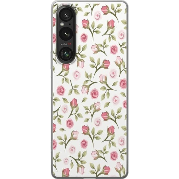 Telefontaske til Sony Xperia 1 V med Blomster