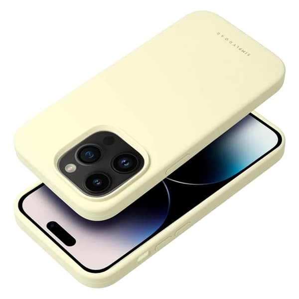Puhelinkuori iPhone 16e Cloud Skin - Vaaleankeltainen