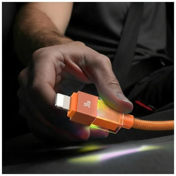 USAMS USB-C til Lightning 30W Kabel 1.2m U93 - Orange
