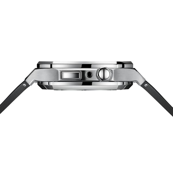 Apple Watch 7/8/9 (45mm) Luksusrem Armor Rustfrit Stål - Sort/Rød