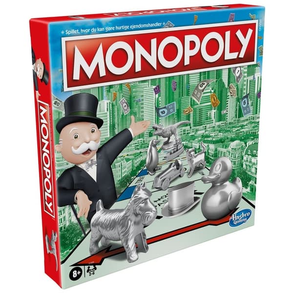 HASBRO Brætspilmonopol (DK)