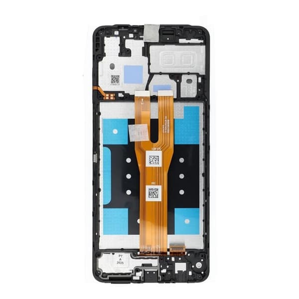 SAMSUNG A06 Skærm med LCD-display A065 ServicePack - Sort