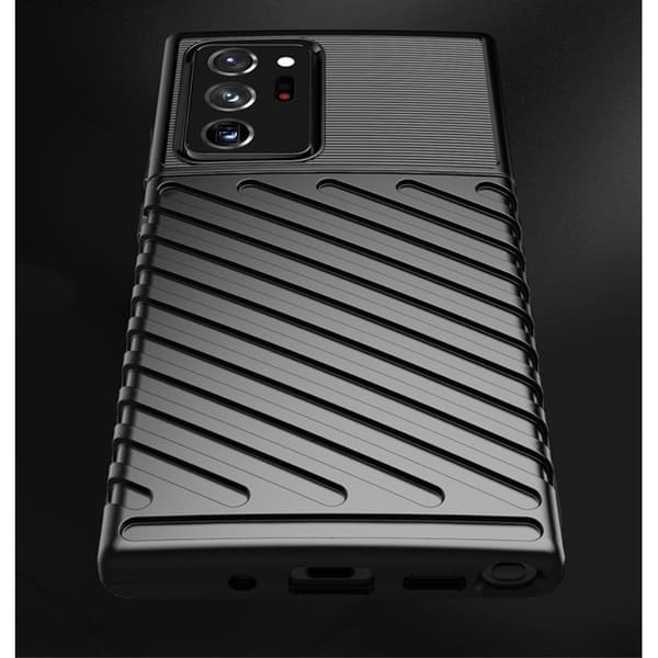 Thunder Twill -kuori Samsung Galaxy Note 20 Ultralle - Vihreä