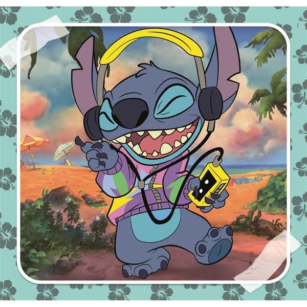 CLEMENTONI Pussel 3x48 Pcs Disney Stitch