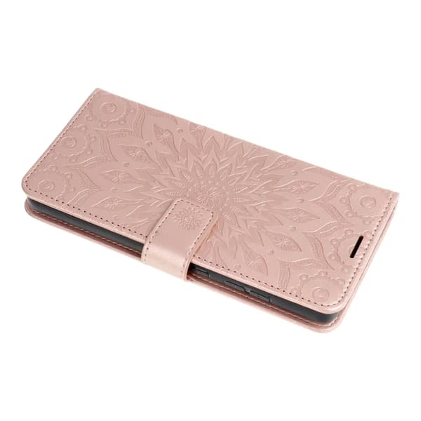 Xiaomi Redmi Note 14 Pro Plånboksfodral Mezzo - Rosa/Guld
