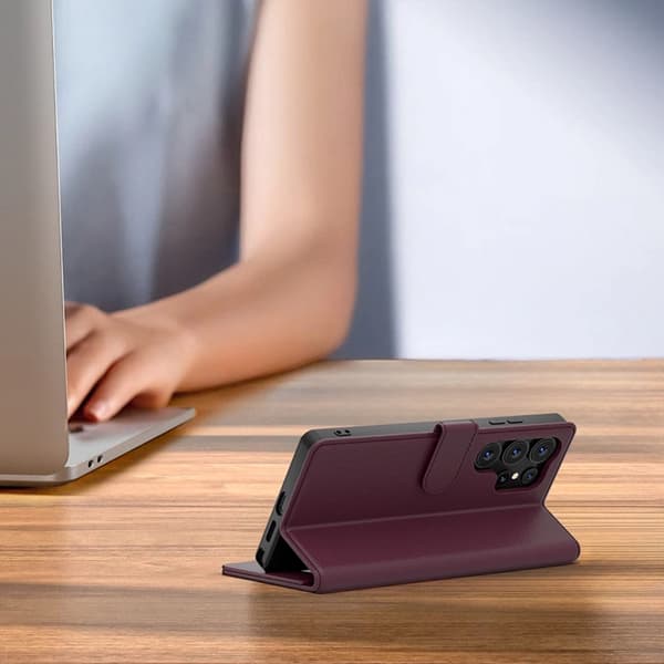 Tech-Protect Plånboksfodral För Galaxy A36/A56/A37 5G - Mulberry