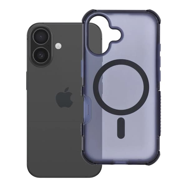 Forcell Mobilcover Magsafe Til iPhone 16 BumperX - Marineblå